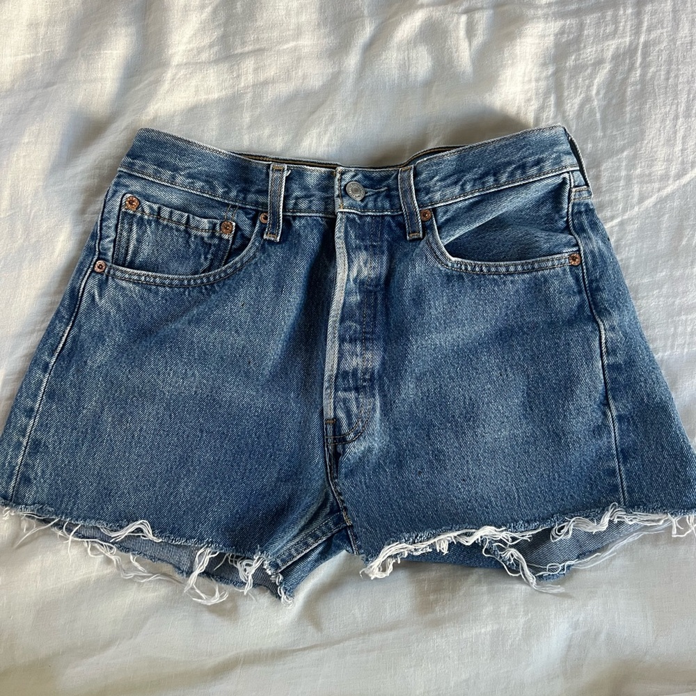 Levi's Vintage 501 Cutoff Denim Shorts - Fits Women’s 25/26